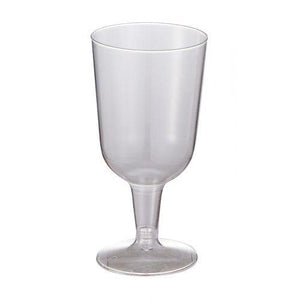 Clear Plastic Wine Glasses