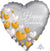 Anniversary Hearts Satin Luxe Foil Balloon