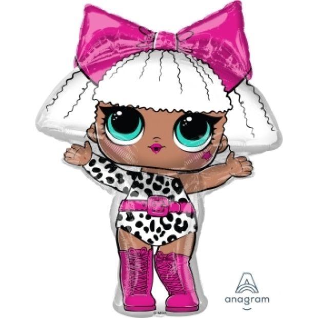 LOL Surprise Diva Foil Balloon Shape - Party Affair