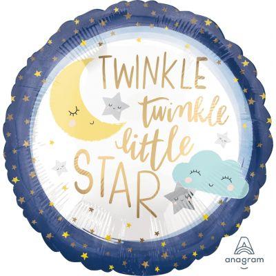 Twinkle Twinkle Little Star Foil Balloon - Party Affair