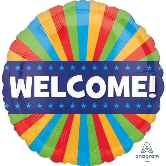Welcome Blitz Foil Balloon - Party Affair