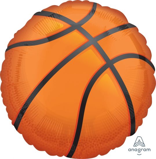 'nothin but net' Jumbo Basketball Foil Balloon