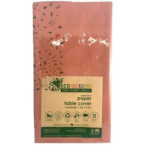 Rose Gold Paper Rectangle Table Cover - Party Affair