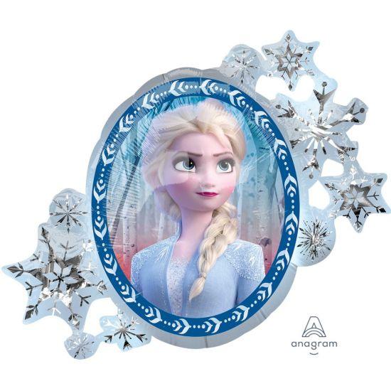 Disney Frozen II Anna & Elsa Foil Balloon Shape - Party Affair