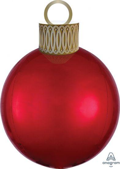 Red Orbz Ornament Foil Balloon Kit - Party Affair