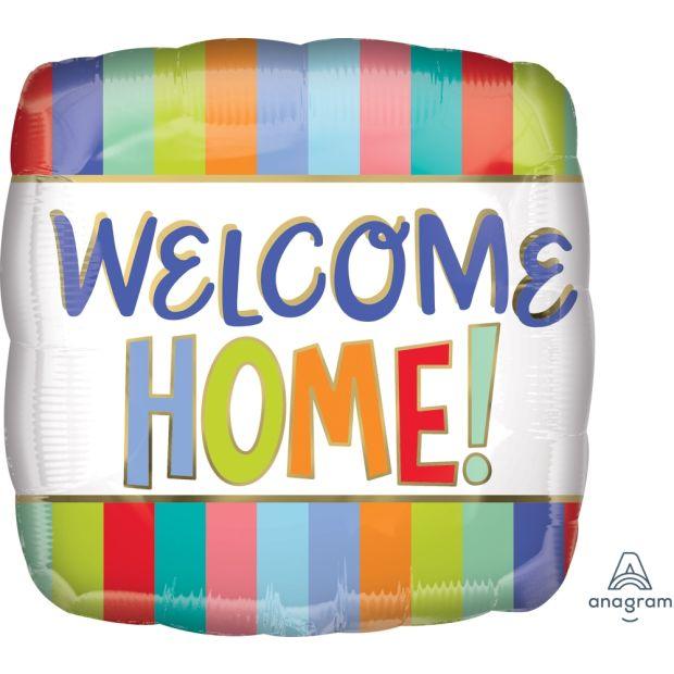 Welcome Home Stripes Foil Balloon - Party Affair