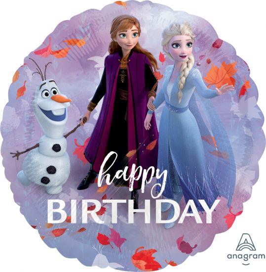 Frozen 2 Happy Birthday Foil Balloon - Party Affair