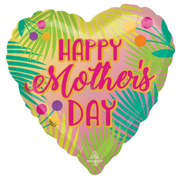 Tropical Mother's Day Jumbo Foil Balloon