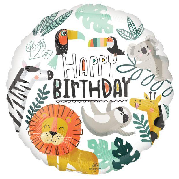 Get Wild Birthday Foil Balloon - Party Affair