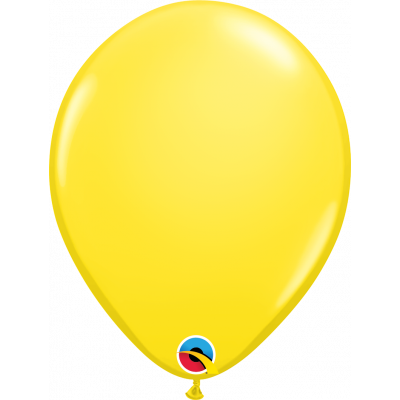 Yellow Latex Helium Balloon