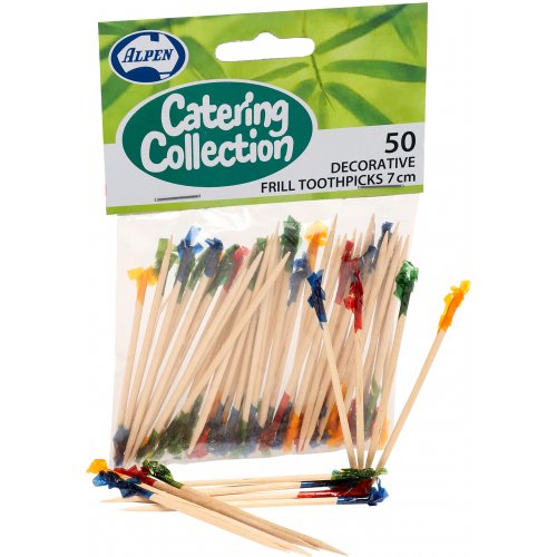 Cello Frilled Toothpicks