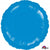Metallic Blue Round Foil Balloon