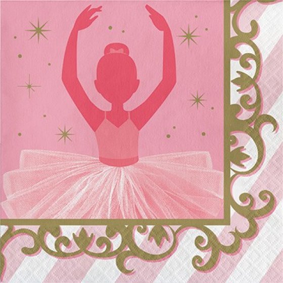 Twinkle Toes Paper Lunch Napkins