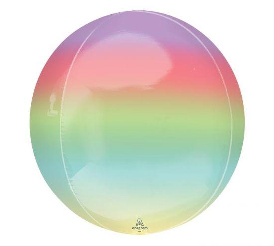 Ombre Rainbow Orbz Foil Balloon - Party Affair