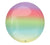 Ombre Rainbow Orbz Foil Balloon