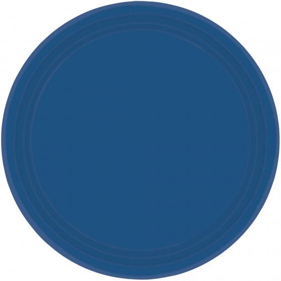 Navy Flag Blue Paper Dinner Plates - Party Affair