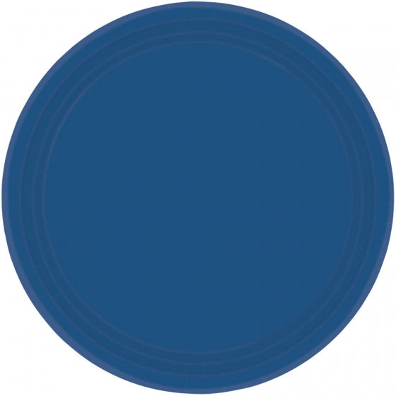 Navy Flag Blue Paper Dinner Plates