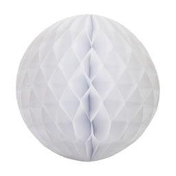 White Paper Honeycomb Ball - 25cm - Party Affair