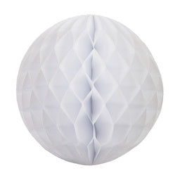 White Paper Honeycomb Ball - 25cm
