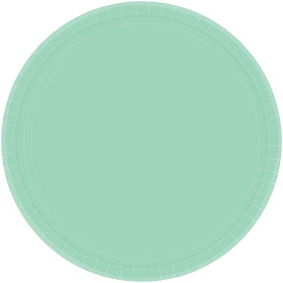 Cool Mint Paper Dinner Plates - Party Affair
