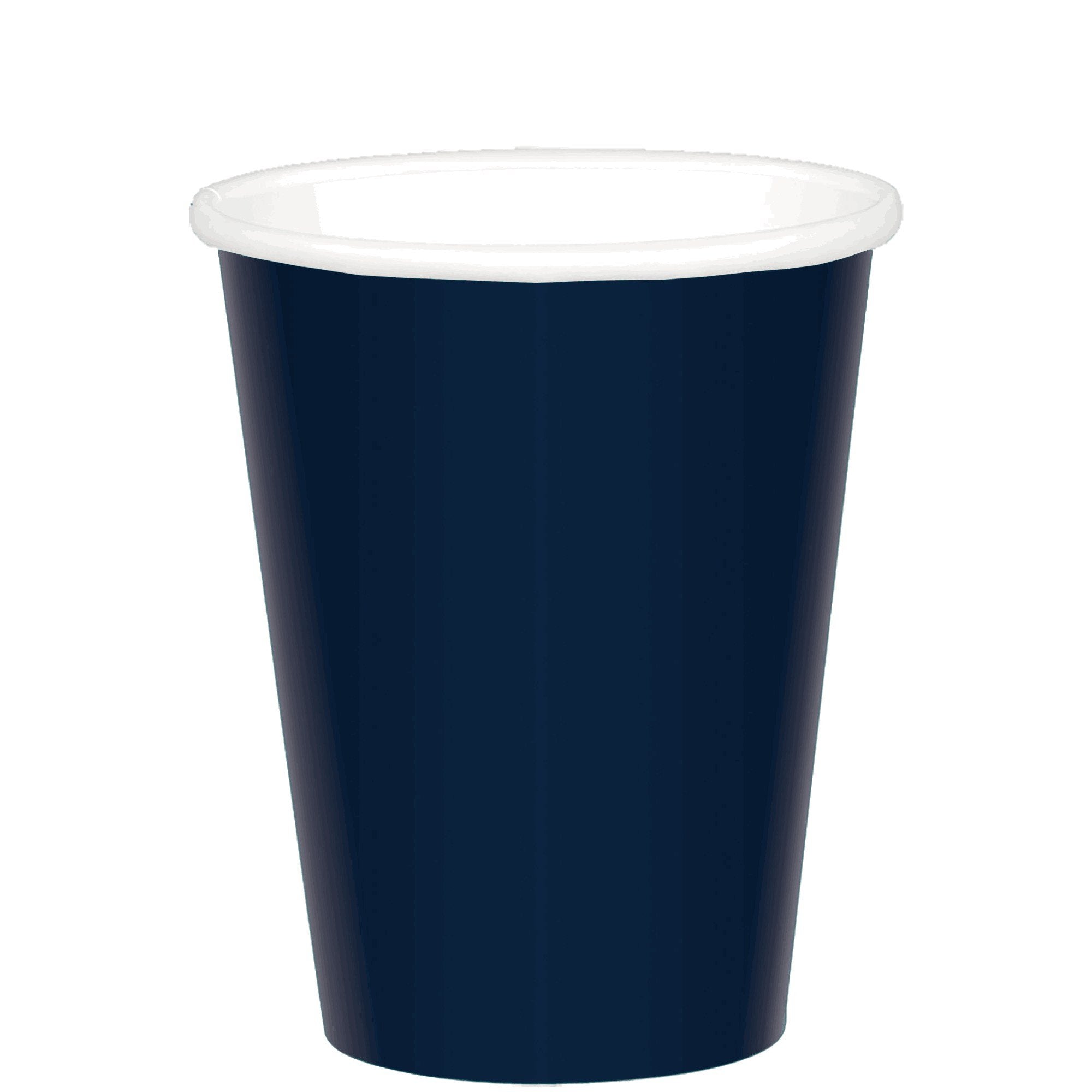 True Navy Paper Cups