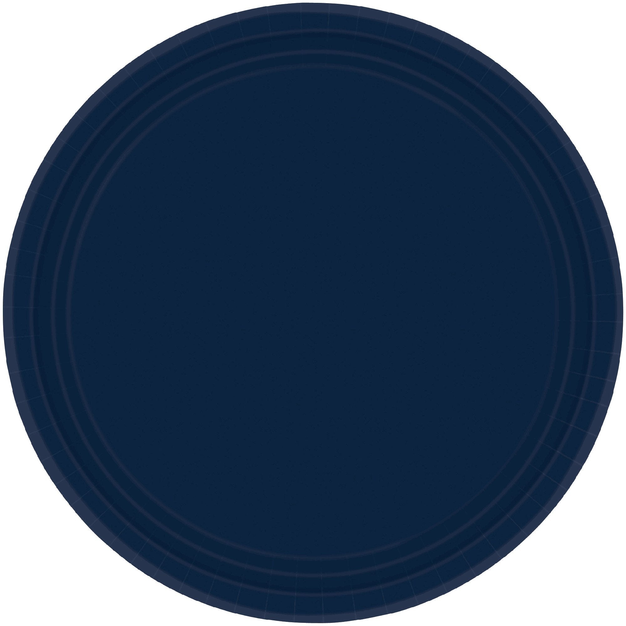 True Navy Blue Paper Lunch Plates