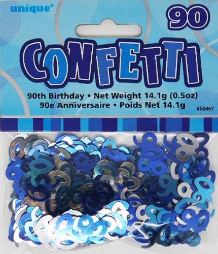 Scatter Blue & Silver 90