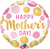 Mother's Day Pink & Gold Dots Foil Balloon