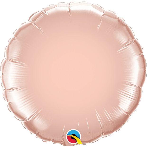 Round Rose Gold Foil Balloon - Party Affair