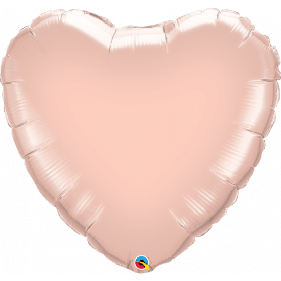 Jumbo Rose Gold Heart Shape Foil Balloon - Party Affair