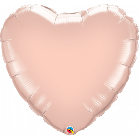 Jumbo Rose Gold Heart Shape Foil Balloon