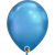 Qualatex Chrome Blue Latex Helium Balloon