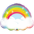 Rainbow In Clouds Foil Balloon Shape