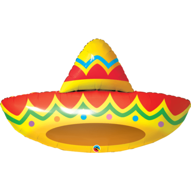 Sombrero Foil Balloon Shape - Party Affair