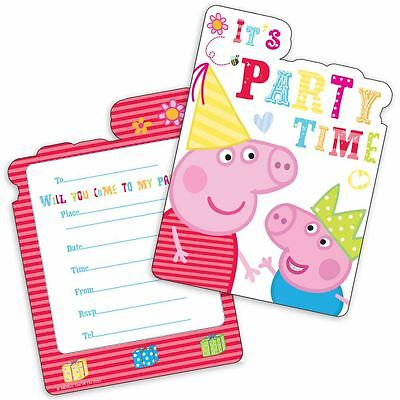 Peppa Pig Invitations 