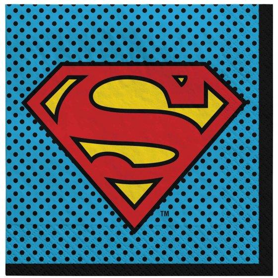 Superman Justice League Lunch Napkins - Party Affair