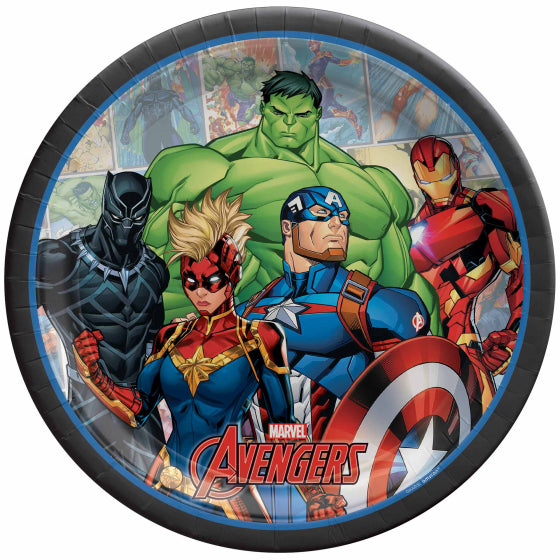 Avengers Powers Unite Dinner Plates