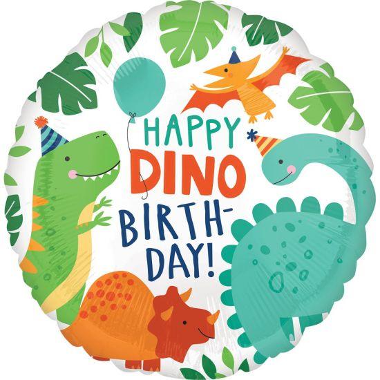 Dinomite Happy Birthday Foil Balloon - Party Affair
