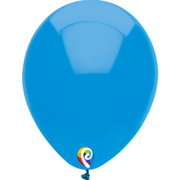 Ocean Blue Latex Balloon - 25
