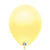 Pearl Yellow Latex Balloons - 25