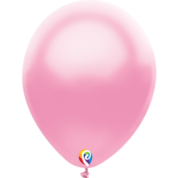 Pearl Pink Latex Balloons - 25