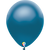 Pearl Blue Latex Balloons - 25