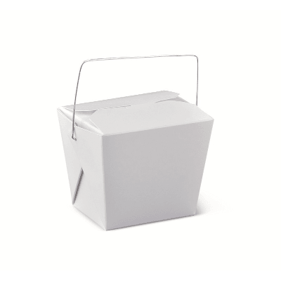 Small White Paper Noodle Box - Party Affair