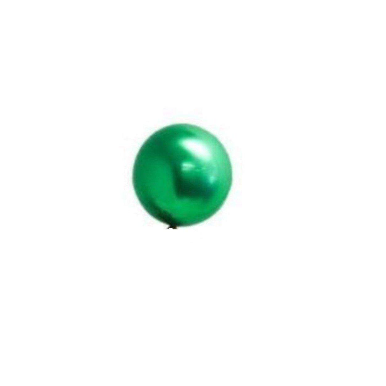 Loon Ball 35cm Metallic Green Foil