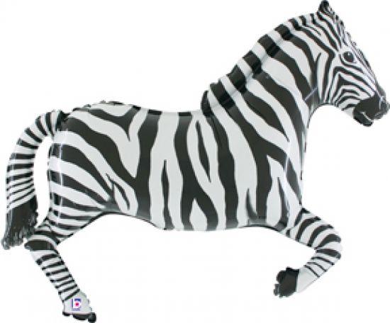 Zebra Shape Foil Balloon - Party Affair