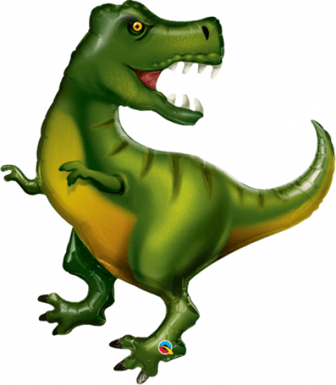 Green Tyrannosaurus Foil Balloon Shape - Party Affair