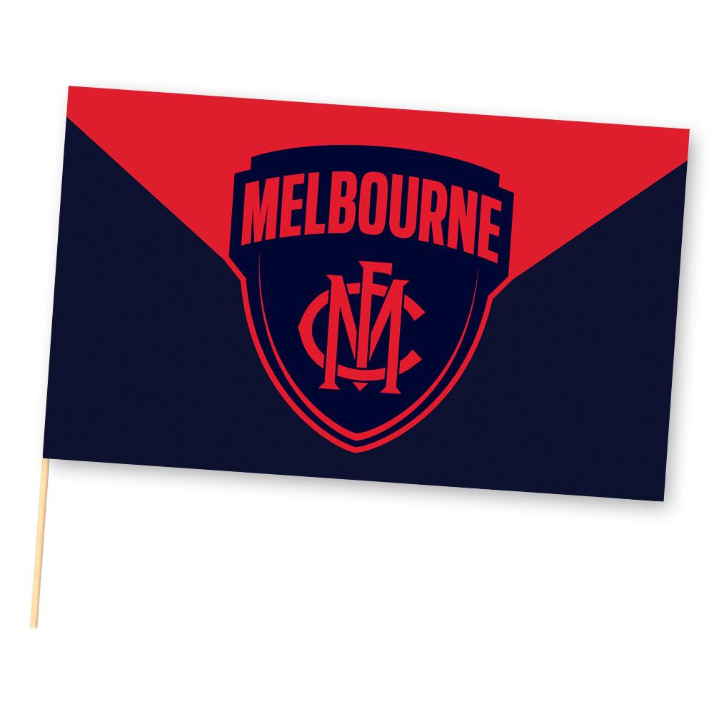 Medium Melbourne Supporters Cloth Flag - Party Affair