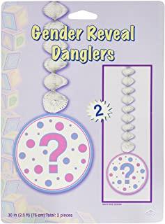 Gender Reveal Dangler Hanging Decoration - Party Affair