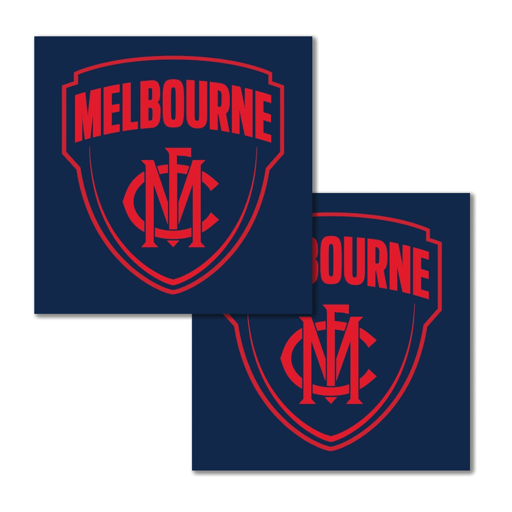AFL Melbourne Logo Paper Napkins