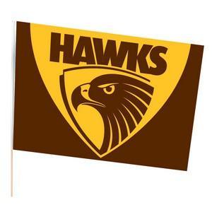 Large Hawthorn Supporters Cloth Flag - Party Affair